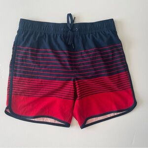 George Red and Navy Swim Shorts